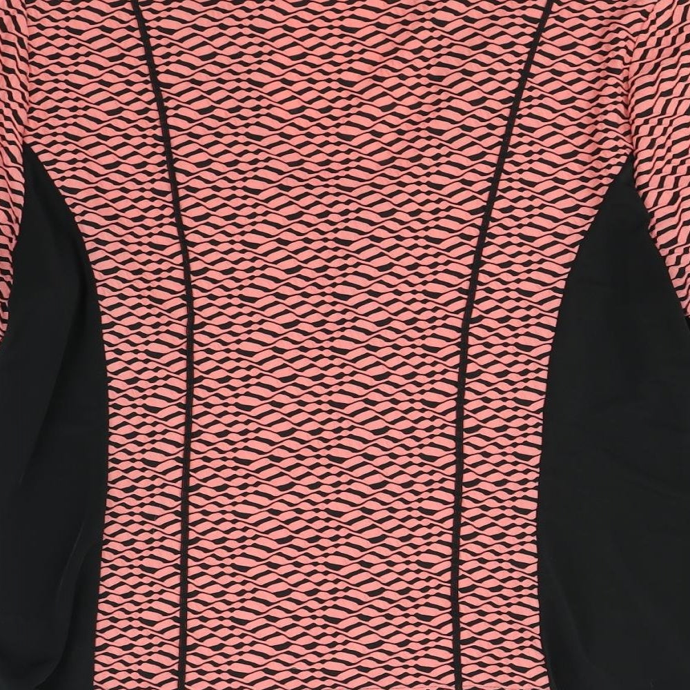 Godske Womens Pink Striped Pullover Jumper Size 20
