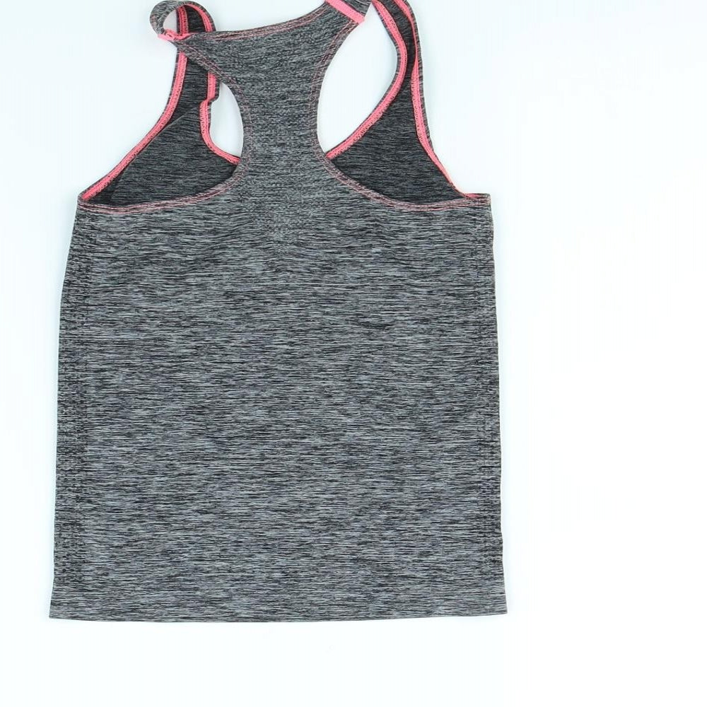 Primark Girls Grey Cropped Tank Size 7 Years