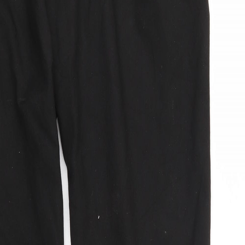 Saint Tropez Womens Black Trousers Size 12 L30 in