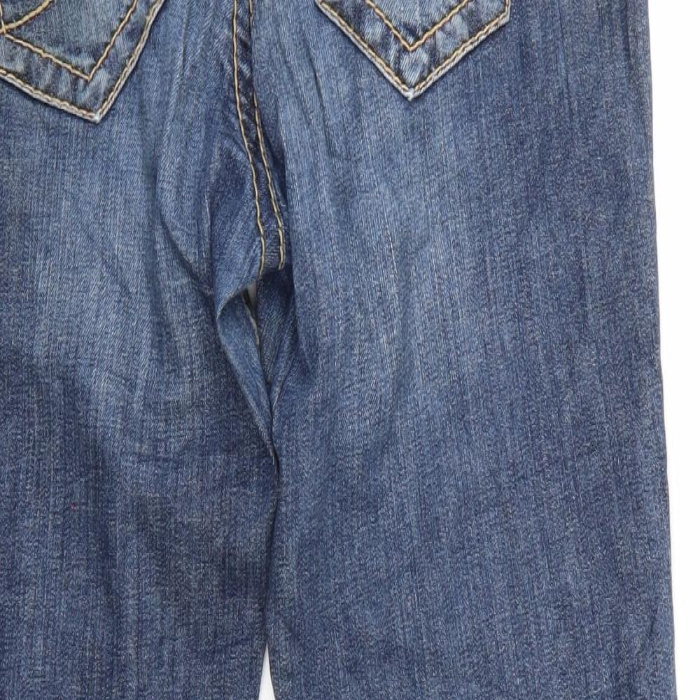 CDC Womens Blue Denim Cropped Jeans Size 30 in L23 in