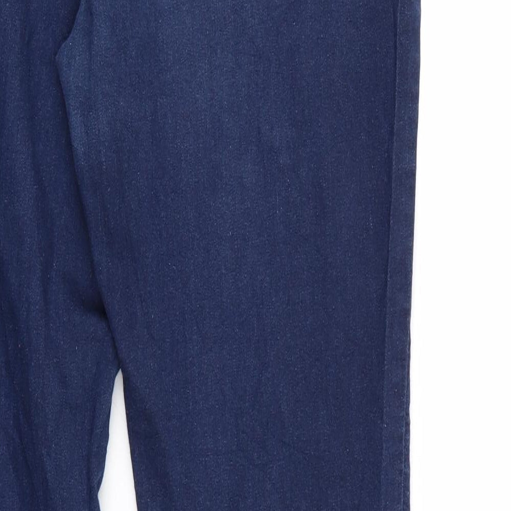 Yessica Womens Blue Denim Tapered Jeans Size 12 L29 in