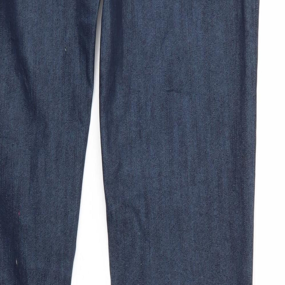 Made in Italy Mens Blue Denim Straight Jeans Size 27 L32 in