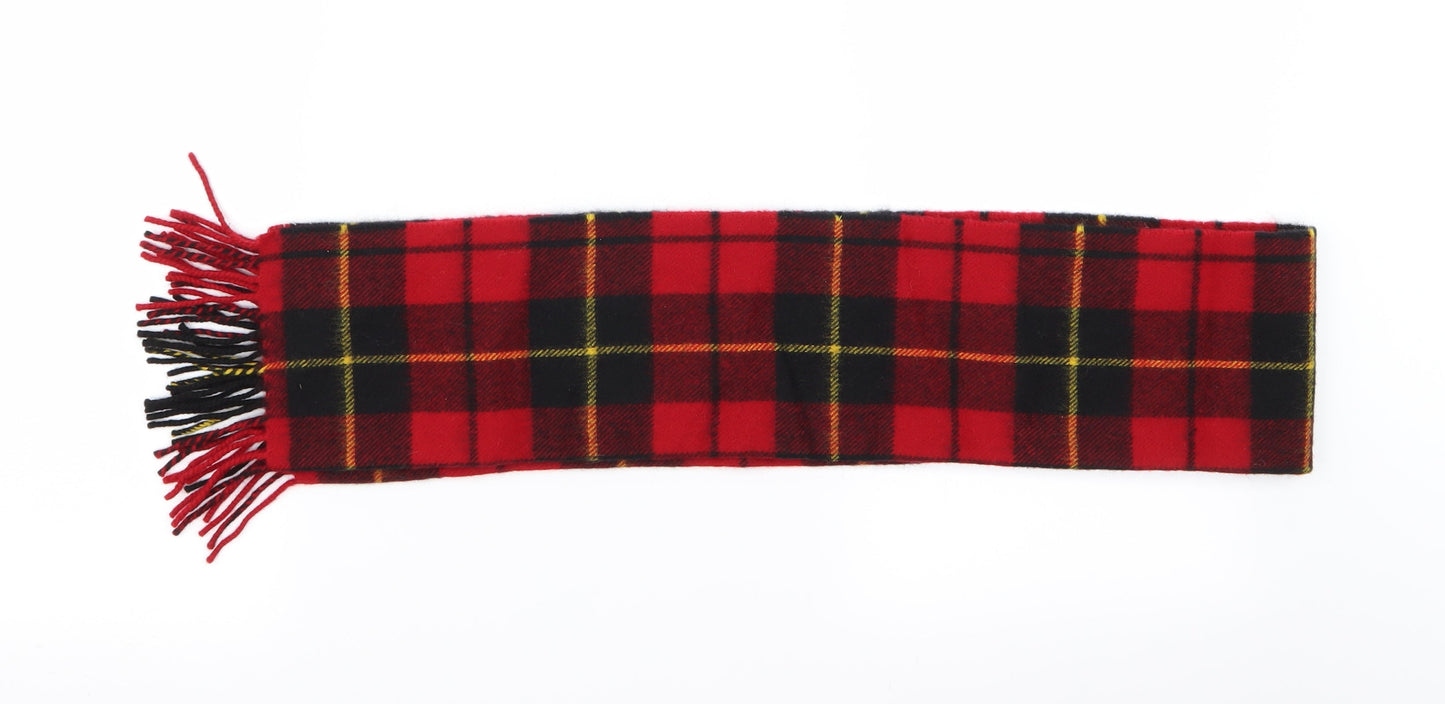 Preworn Unisex Multicoloured Plaid Scarf