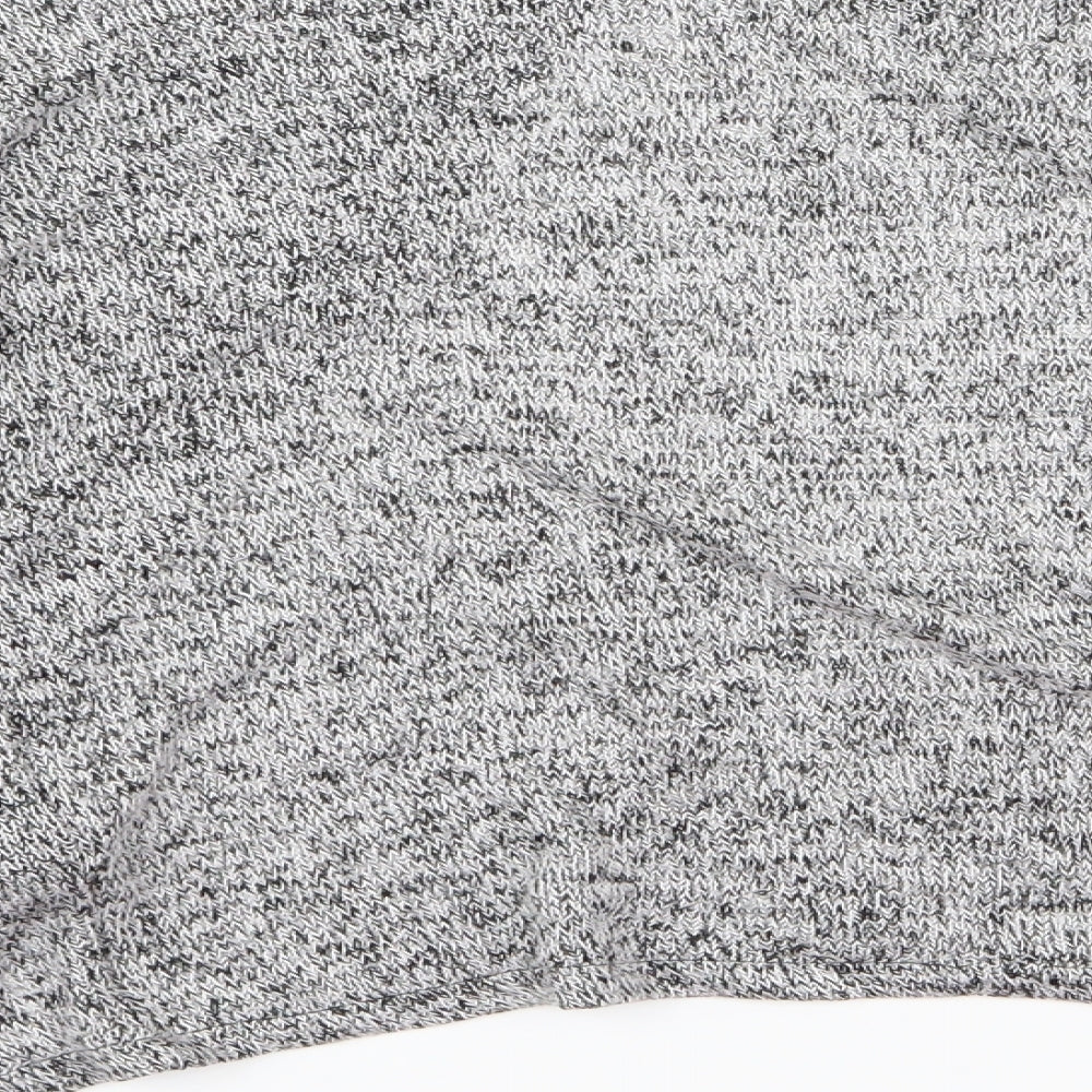 Divided Womens Grey Cardigan Jumper Size 14