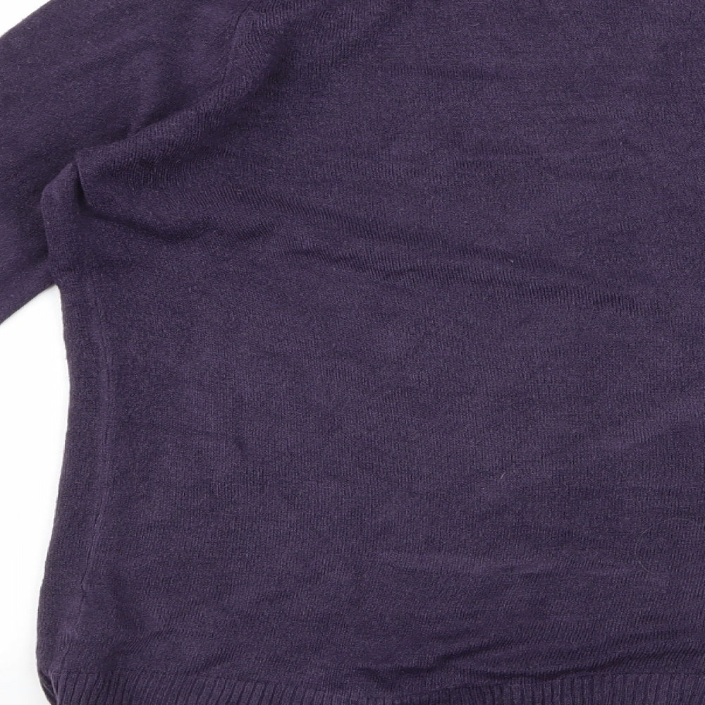 m*s Womens Purple Pullover Jumper Size 8