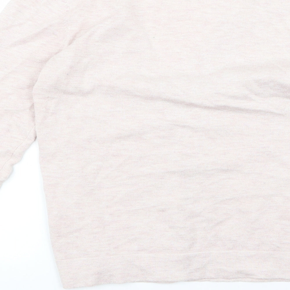 Preworn Womens Pink Pullover Jumper Size S