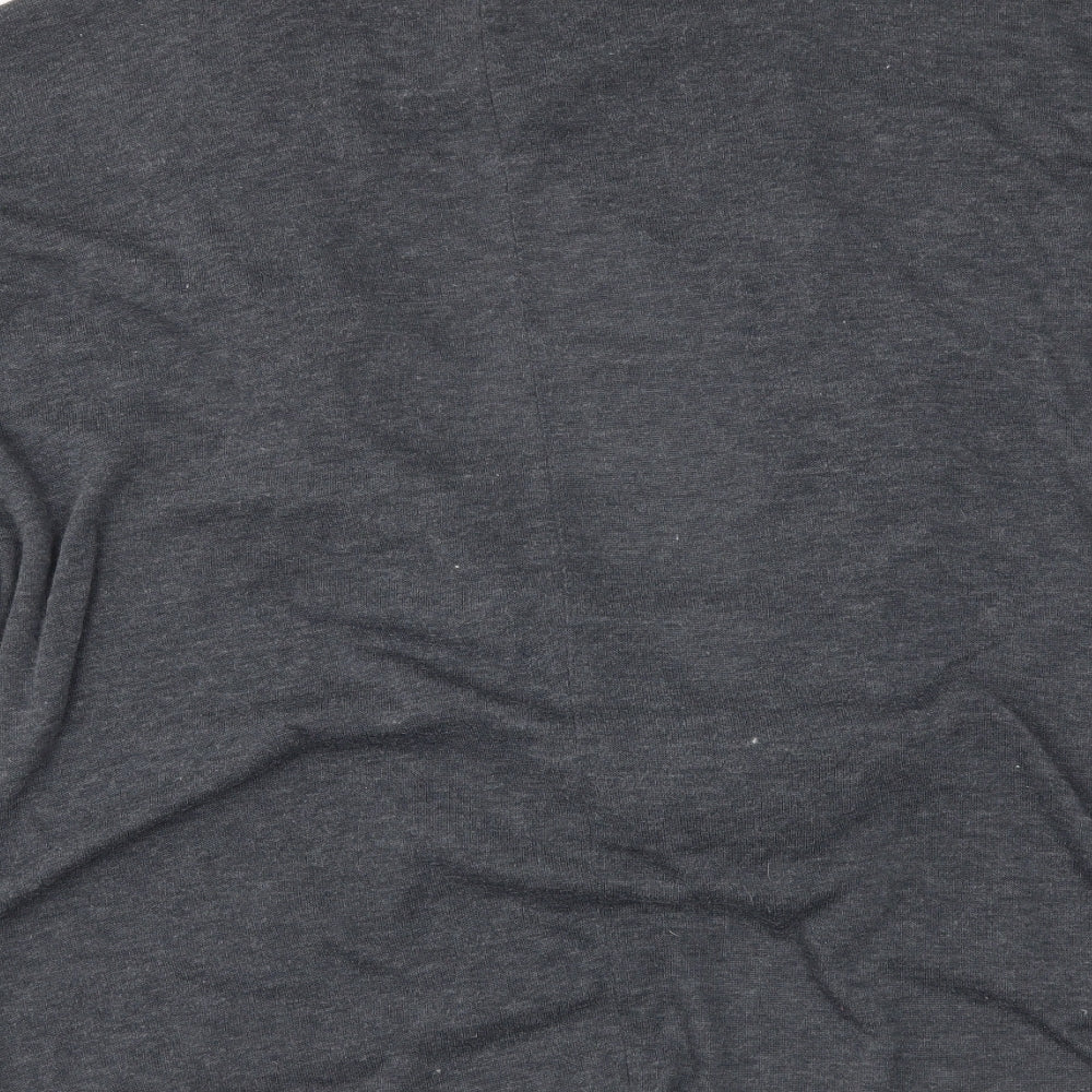 tea n rose Womens Grey Tunic Blouse Size S