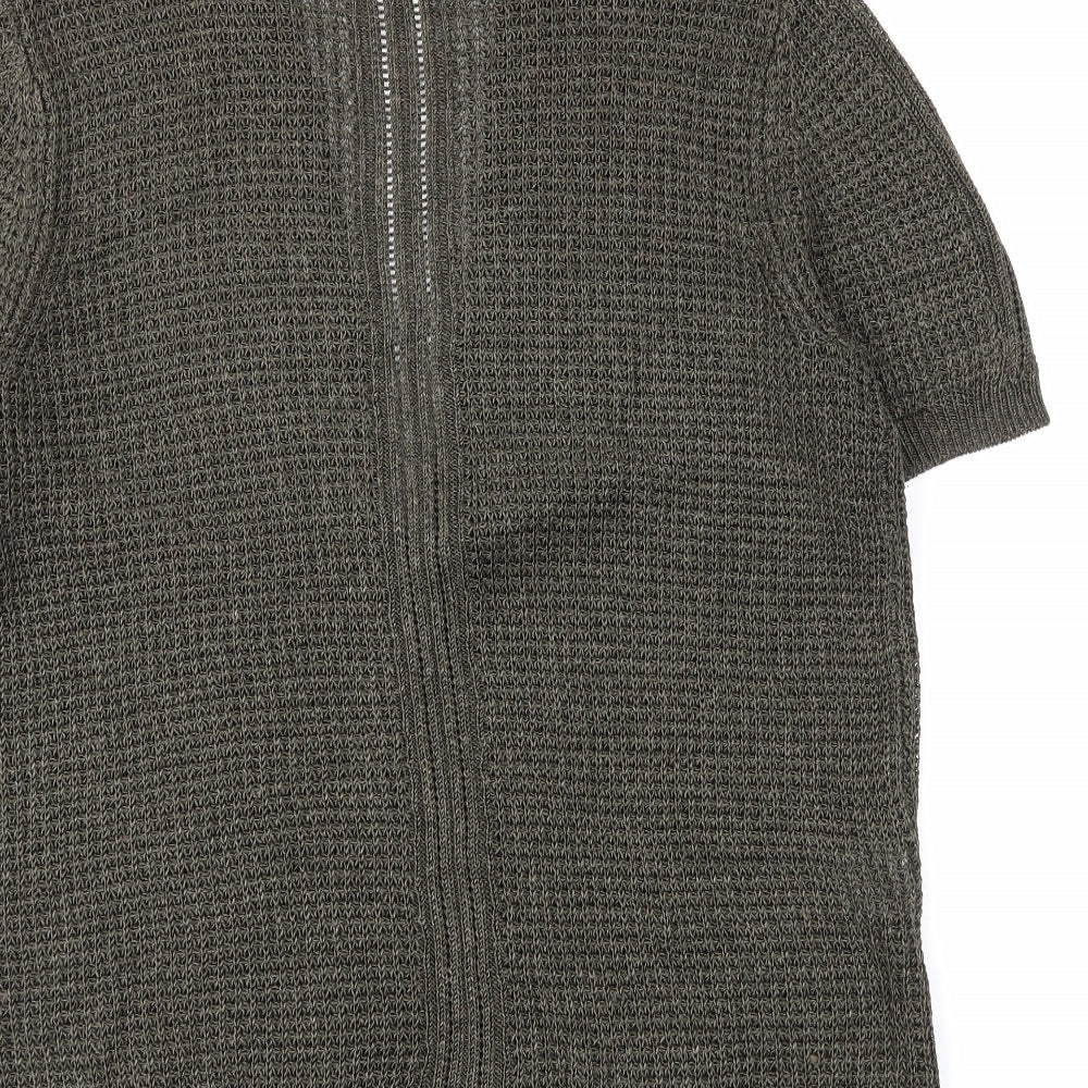 Country Casuals Womens Green Cardigan Jumper Size M