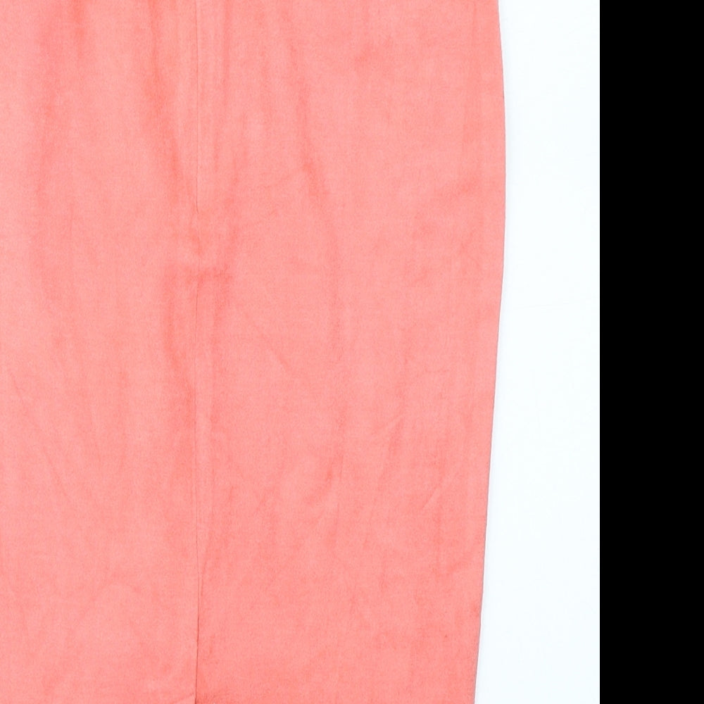 Missguided Womens Pink Straight & Pencil Skirt Size 6