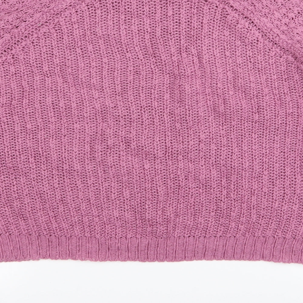 Dorothy Perkins Womens Pink Pullover Jumper Size 12