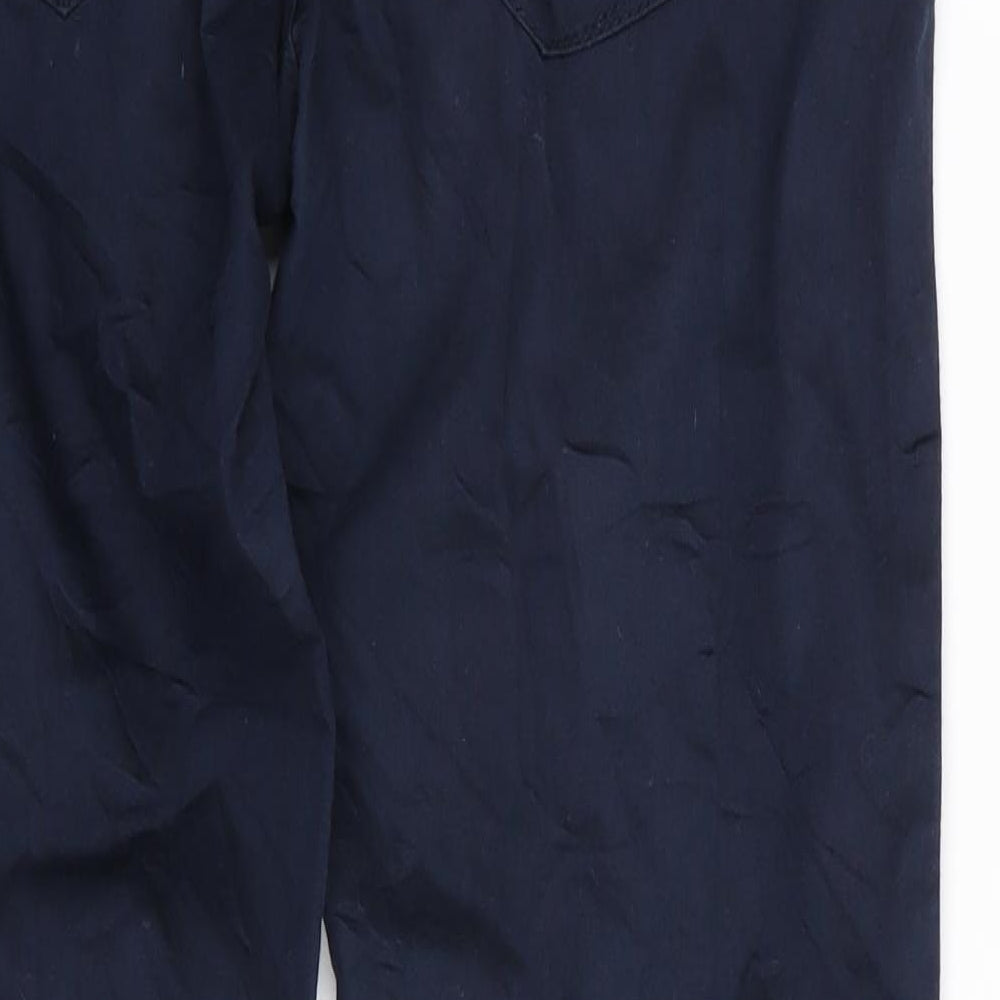 zavanna Womens Blue Trousers Size 8 L30 in