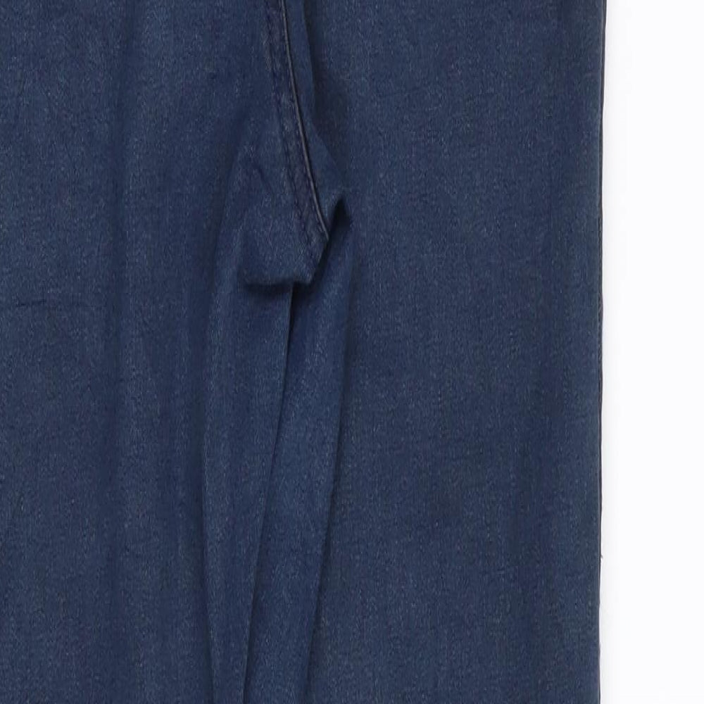 denim and co Womens Blue Skinny Jeans Size 14 L28 in