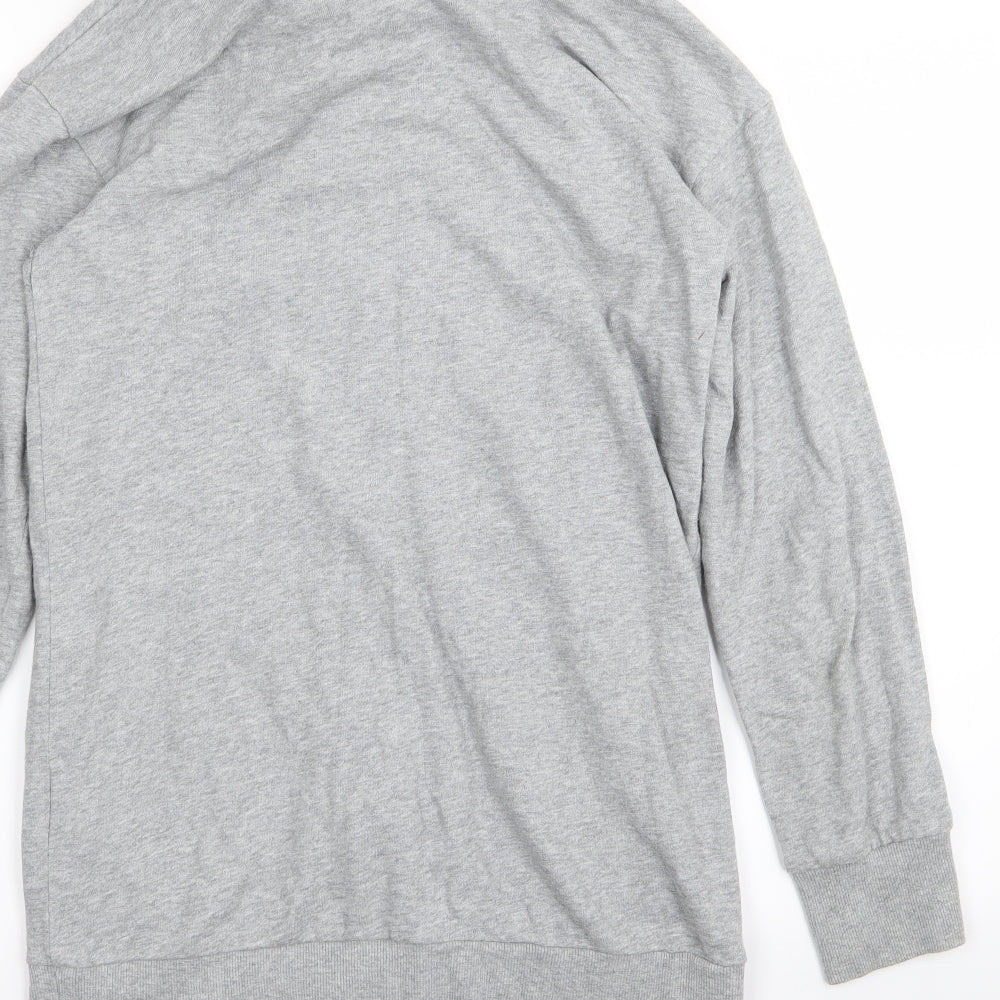 Divided by H&M Womens Grey Full Zip Jumper Size XS