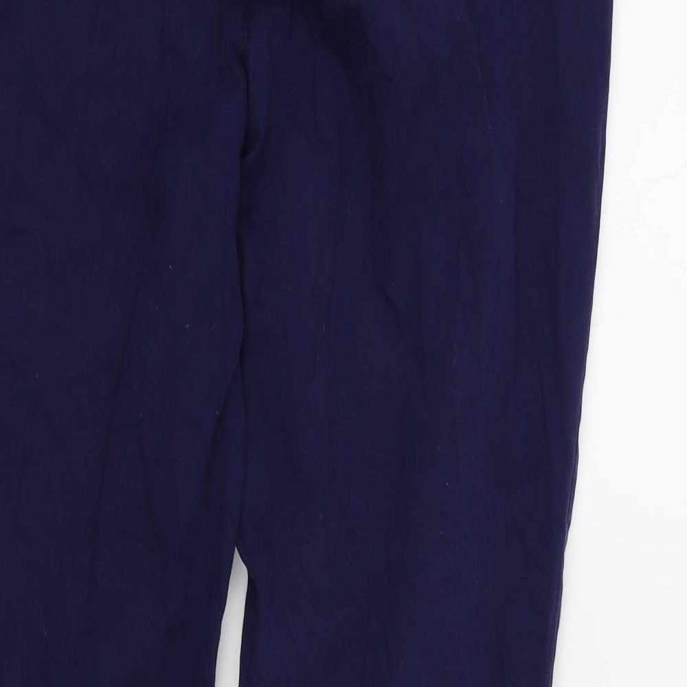 Red Herring Womens Blue Trousers Size 14 L26 in