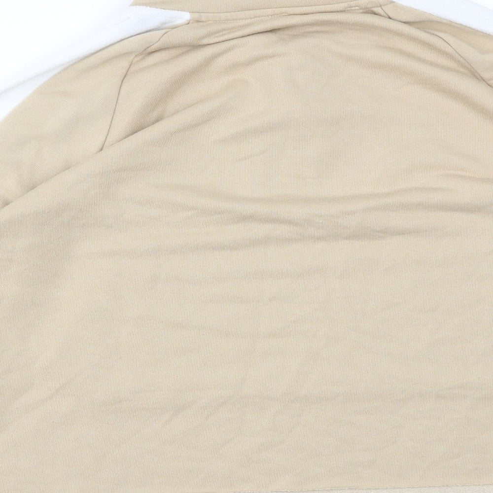STR Womens Beige Pullover Jumper Size M
