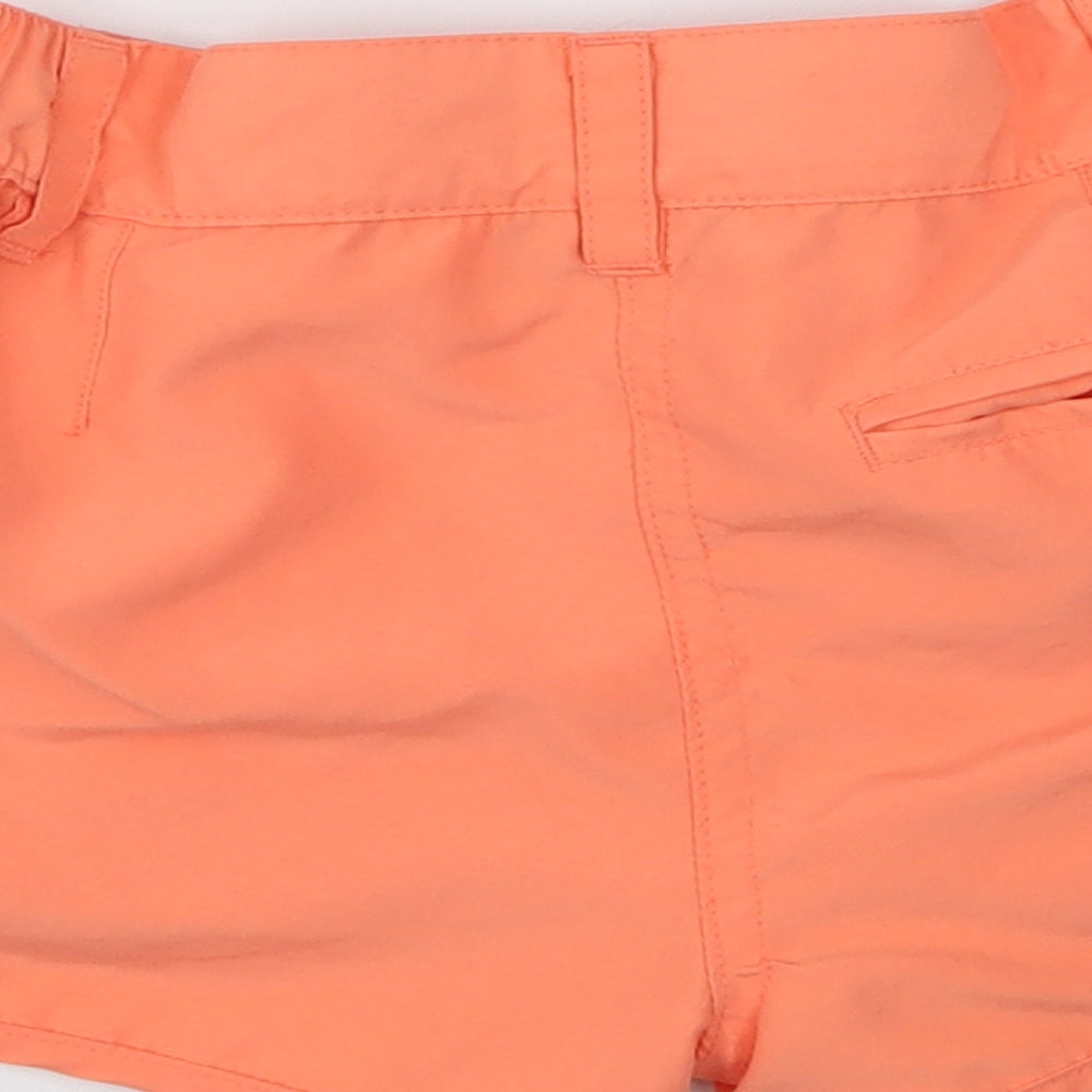 pepperts Girls Orange Sweat Shorts Size 5-6 Years