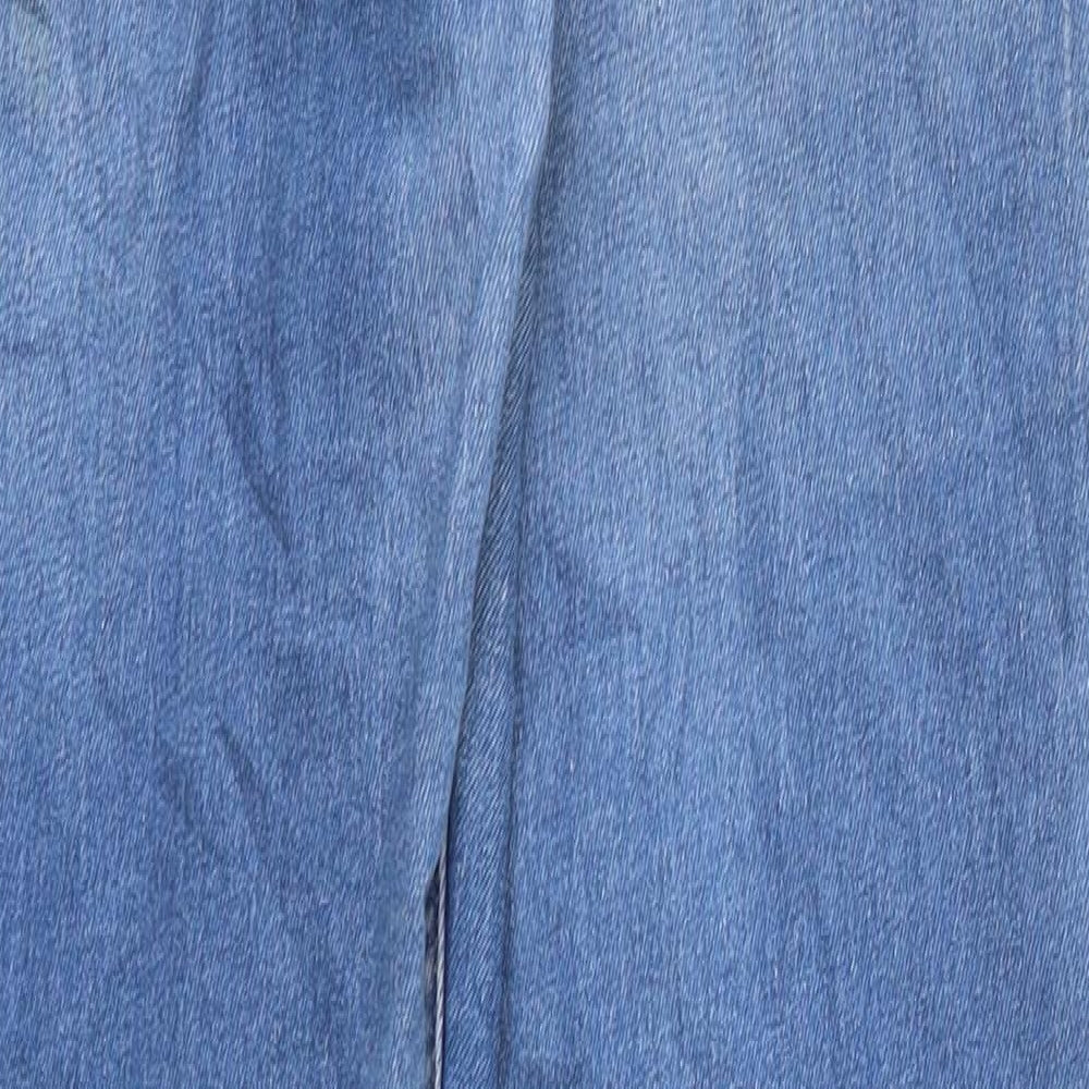 DENIM Womens Blue Skinny Jeans Size 10 L29 in