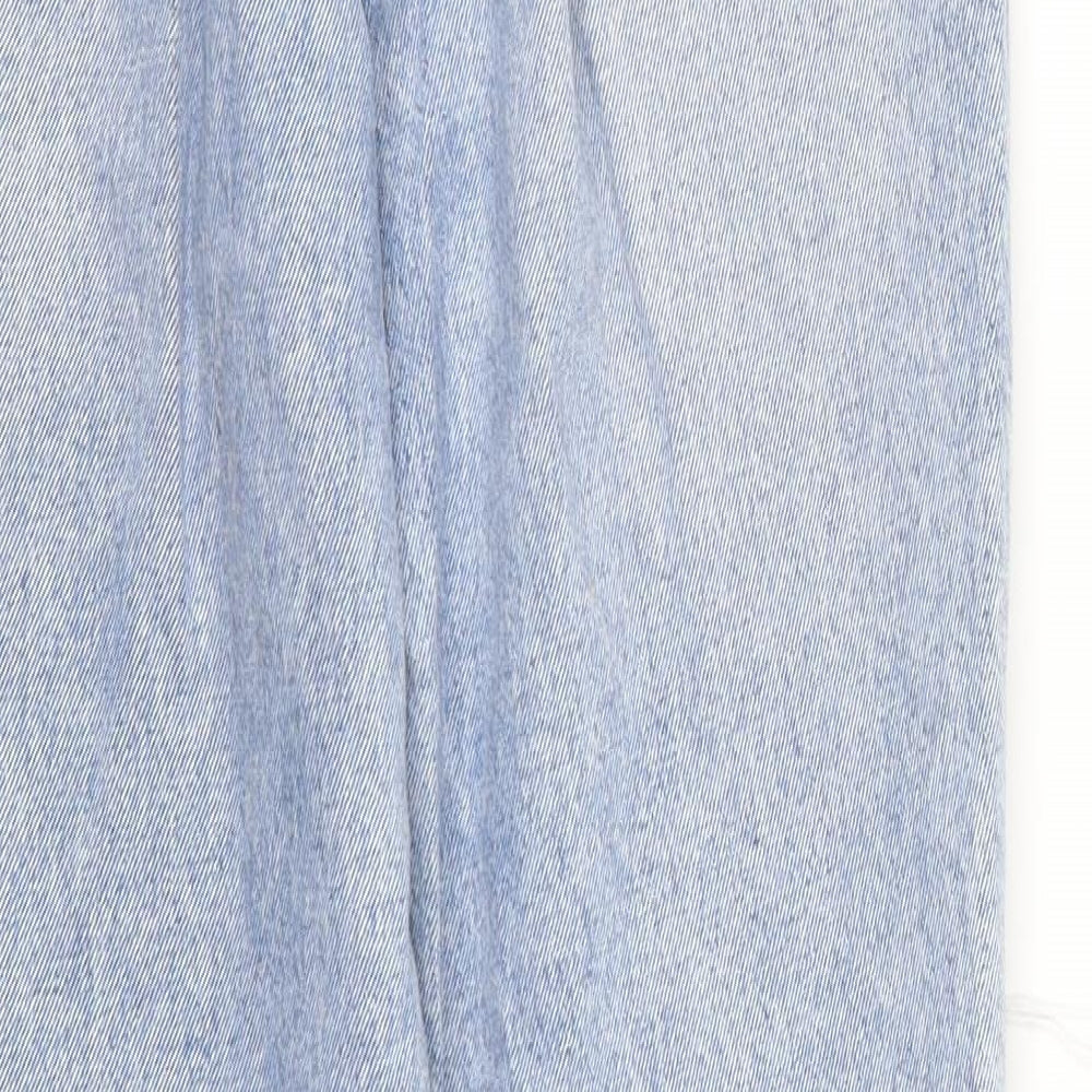 H&M Womens Blue Skinny Jeans Size 8 L26 in