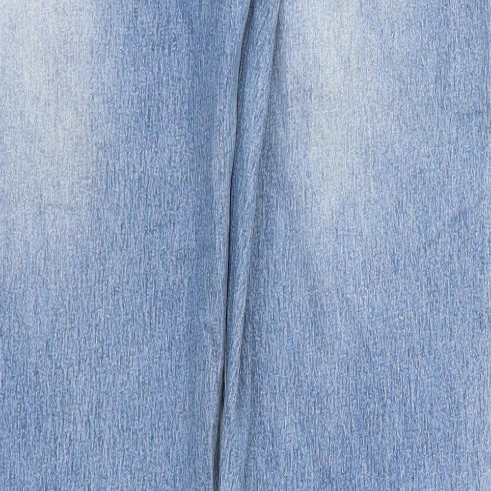 FREE QUENT Womens Blue Skinny Jeans Size 27 L32 in