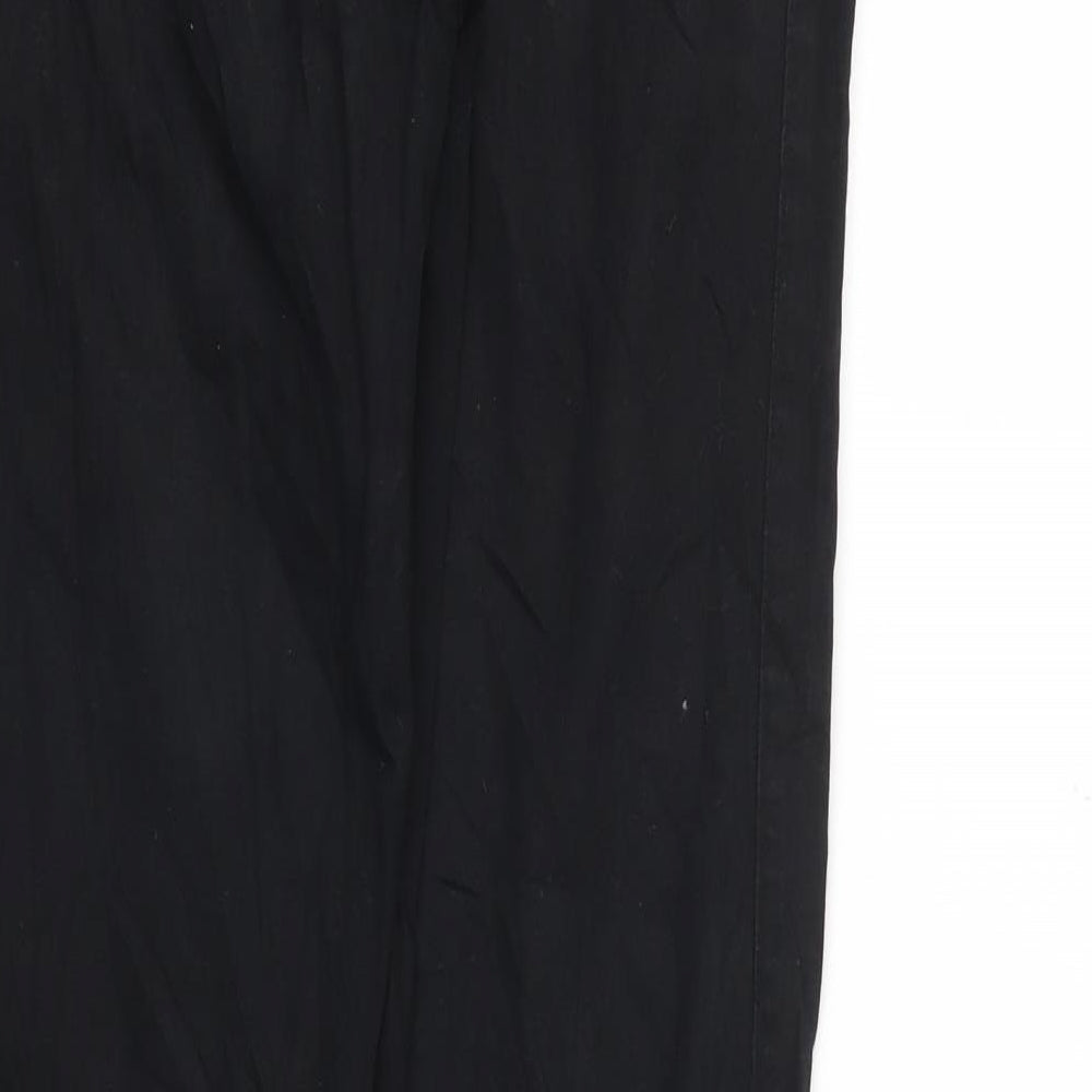 Preworn Womens Black Skinny Jeans Size 12 L31 in