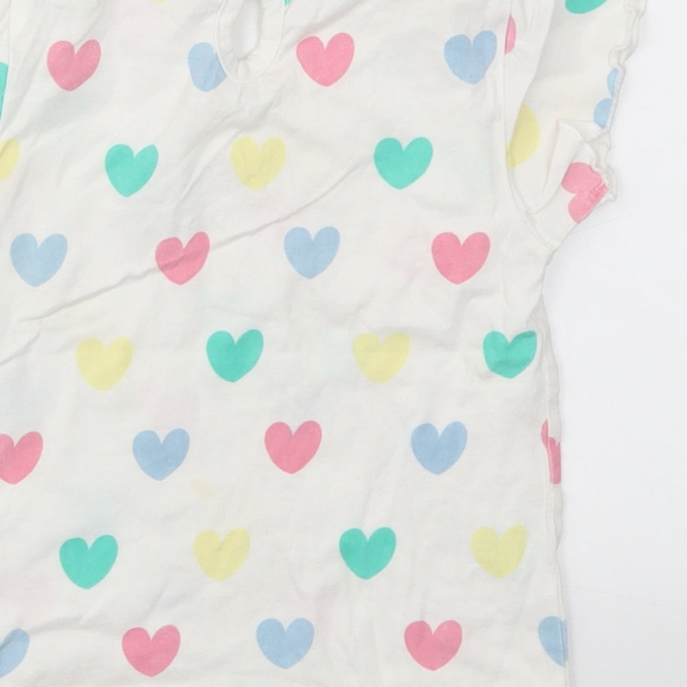 Girls Multicoloured Basic Polo Size 18-24 Months