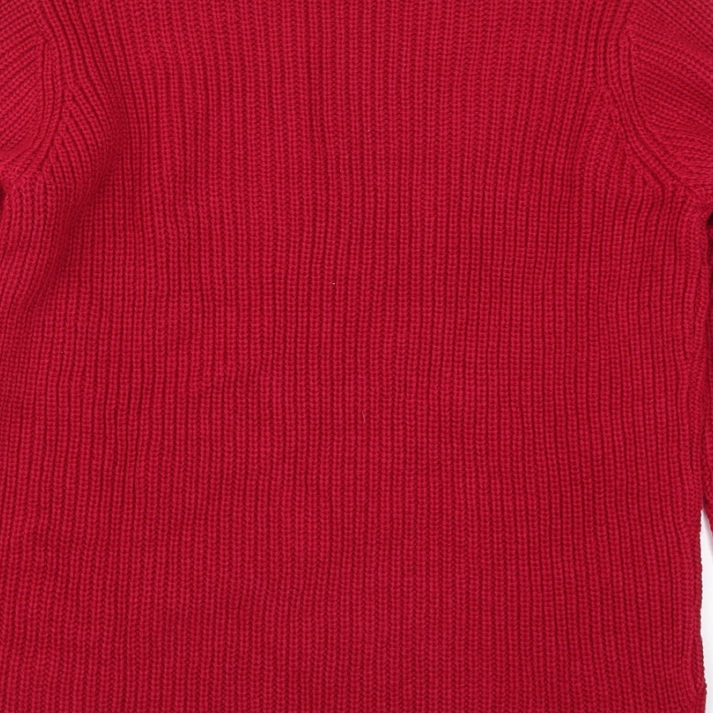 Damat Womens Pink Pullover Jumper Size 14