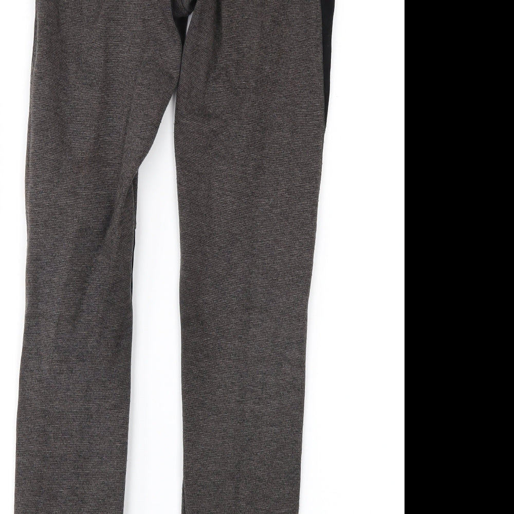 H&M Girls Brown Carrot Trousers Size 10-11 Years