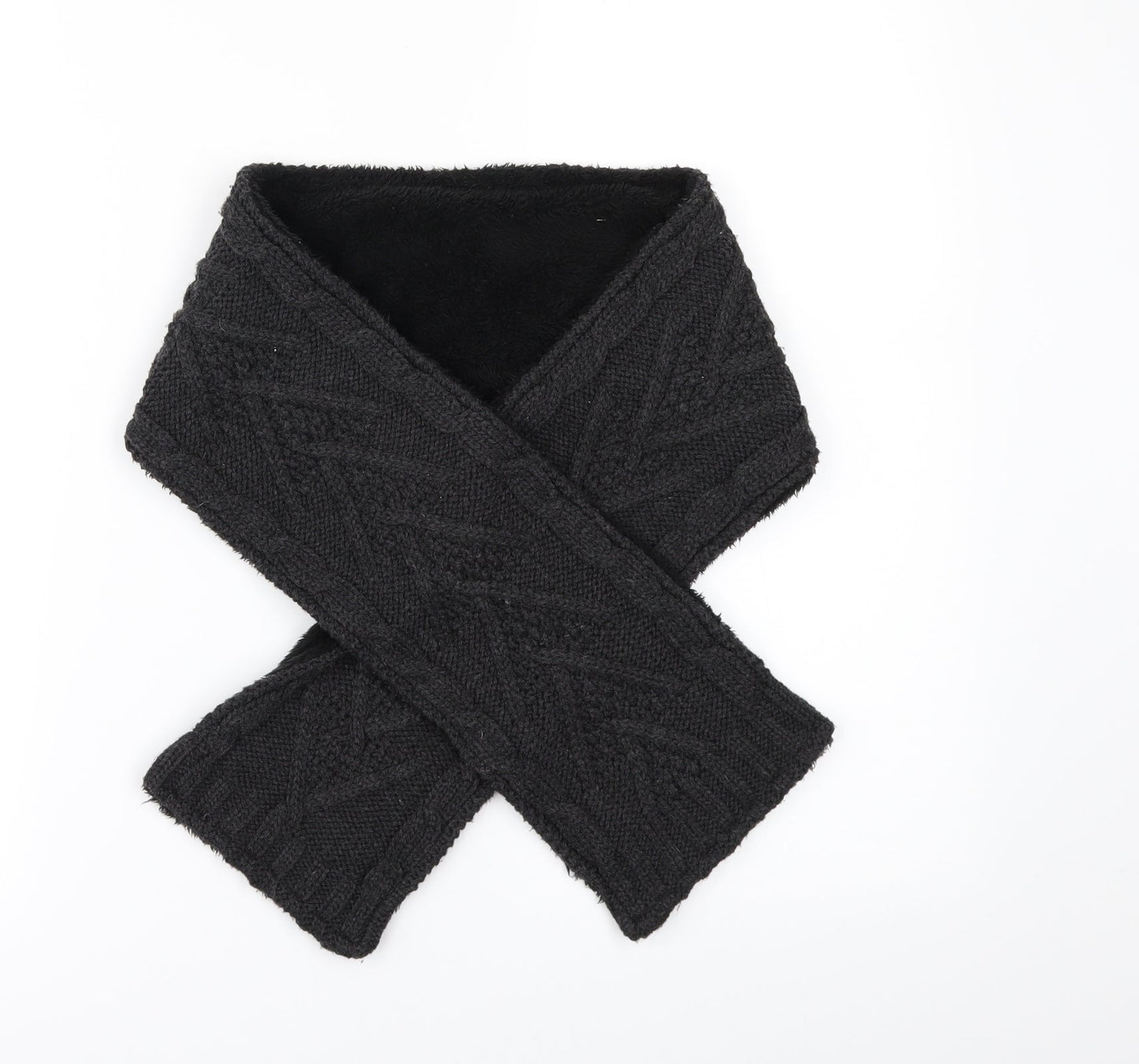 NEXT Unisex Grey Scarf Size Regular - 7-10 Years