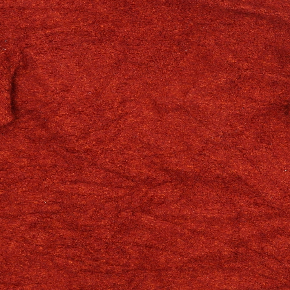 Nightingales Womens Red Cardigan Jumper Size 14