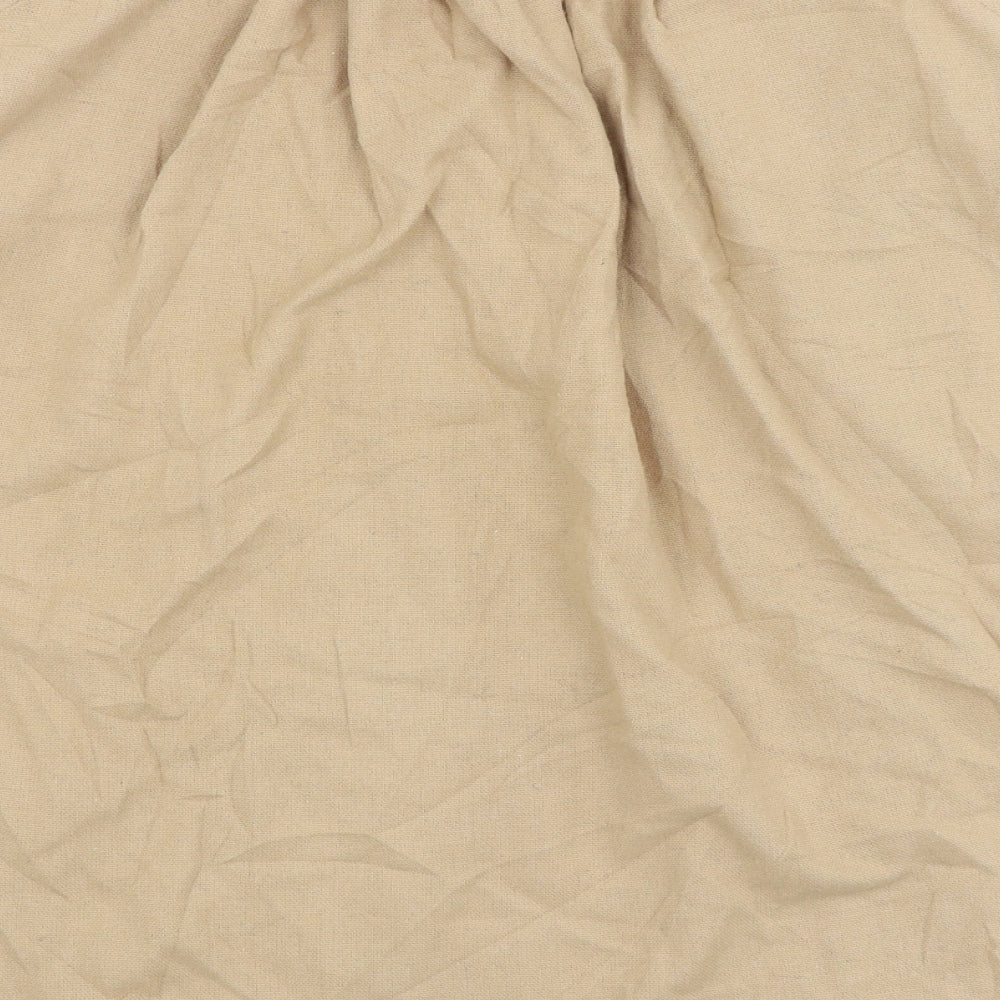 Preworn Womens Brown Tulip Skirt Size 8