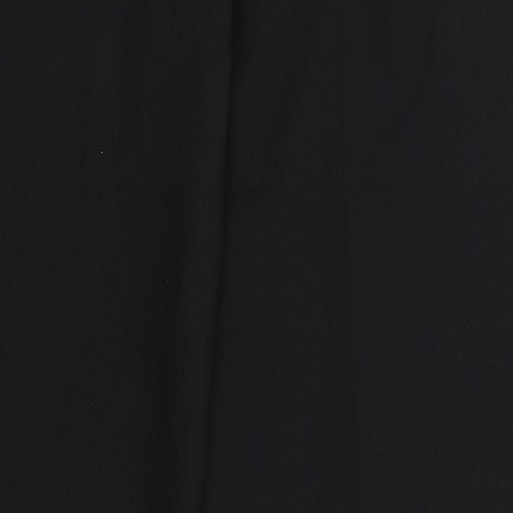 F&F Womens Black Dress Pants Trousers Size 10 L32 in