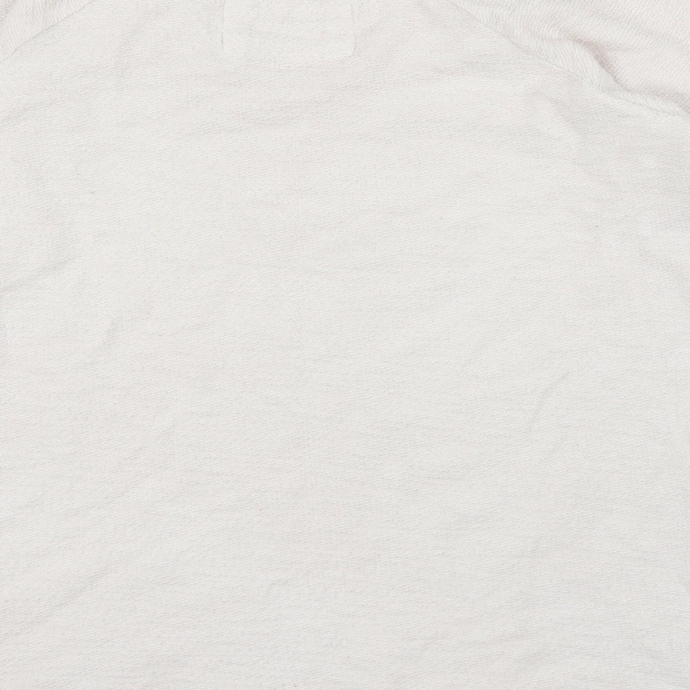 Marks & Spencer Womens White Floral Pullover Jumper Size 16