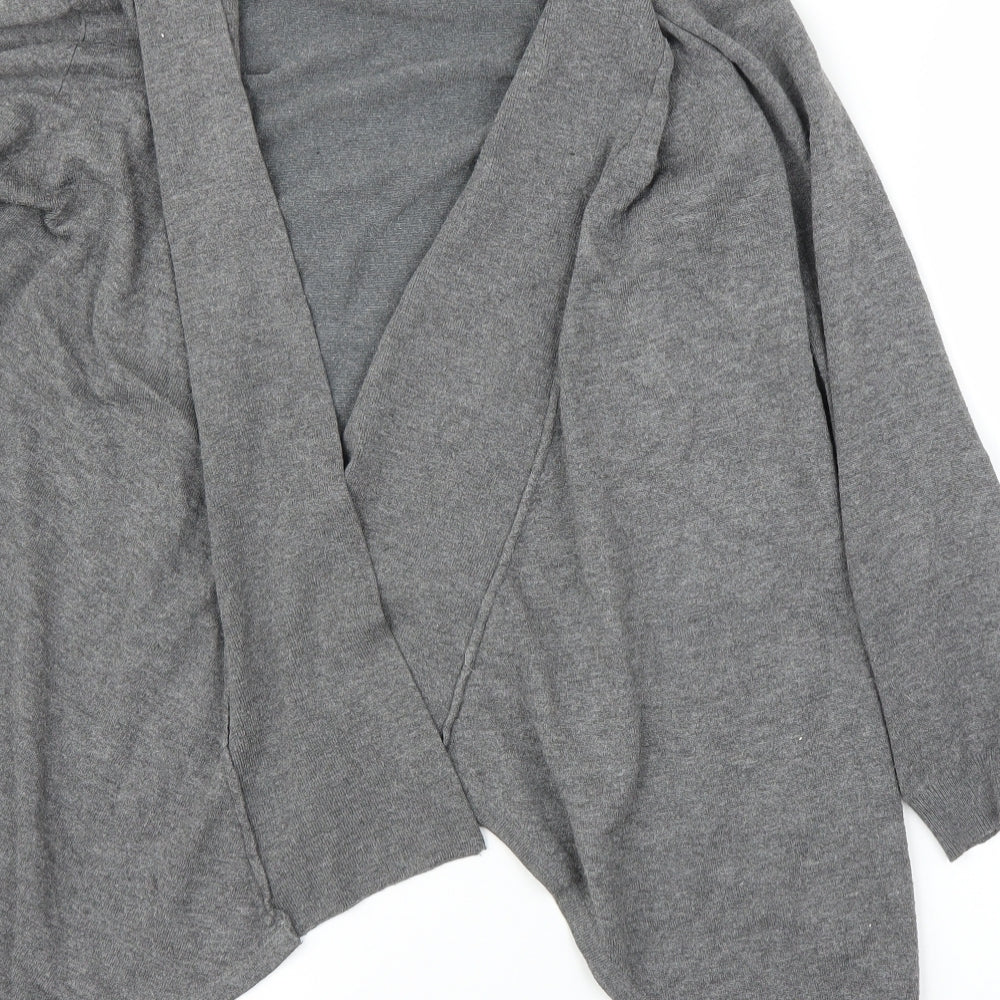 Dorothy Perkins Womens Grey Cardigan Jumper Size 12