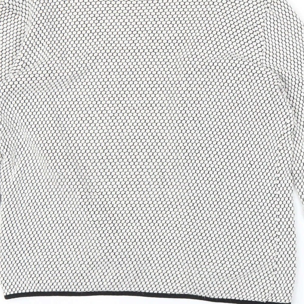 Only Womens White Cardigan Jumper Size M