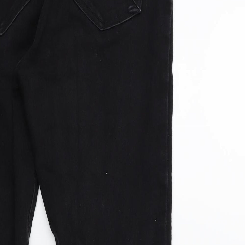 Soon Womens Black Denim Jegging Jeans Size 12 L28 in