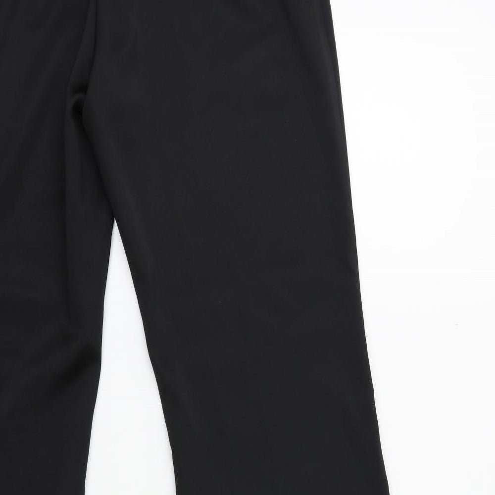 T. Tuch Womens Black Trousers Size 14 L30 in
