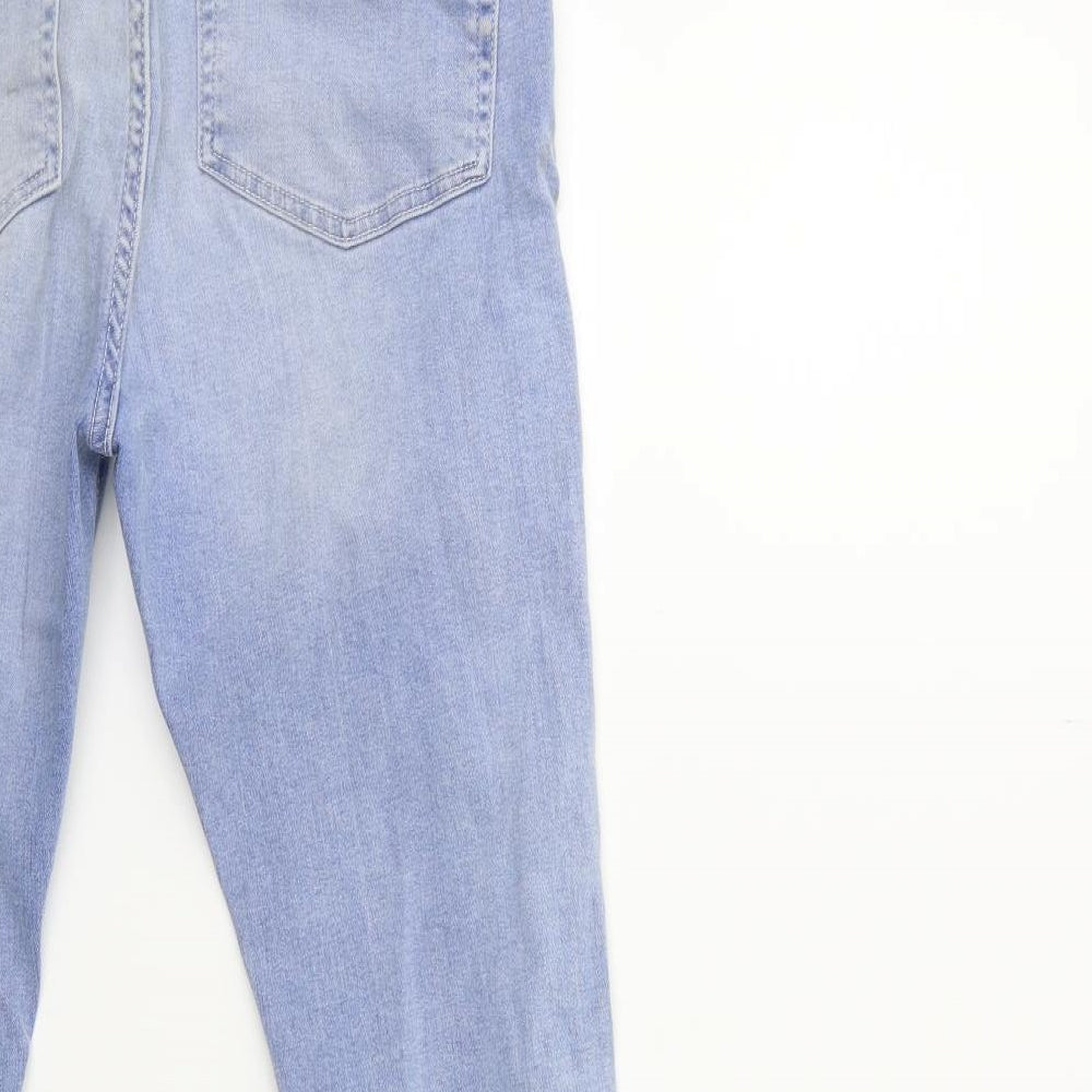 ASOS Womens Blue Denim Skinny Jeans Size 34 in L32 in