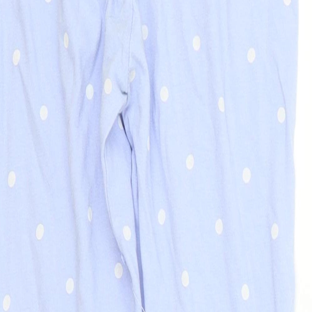 George Girls Blue Polka Dot Snow Pants Trousers Size 9-10 Years