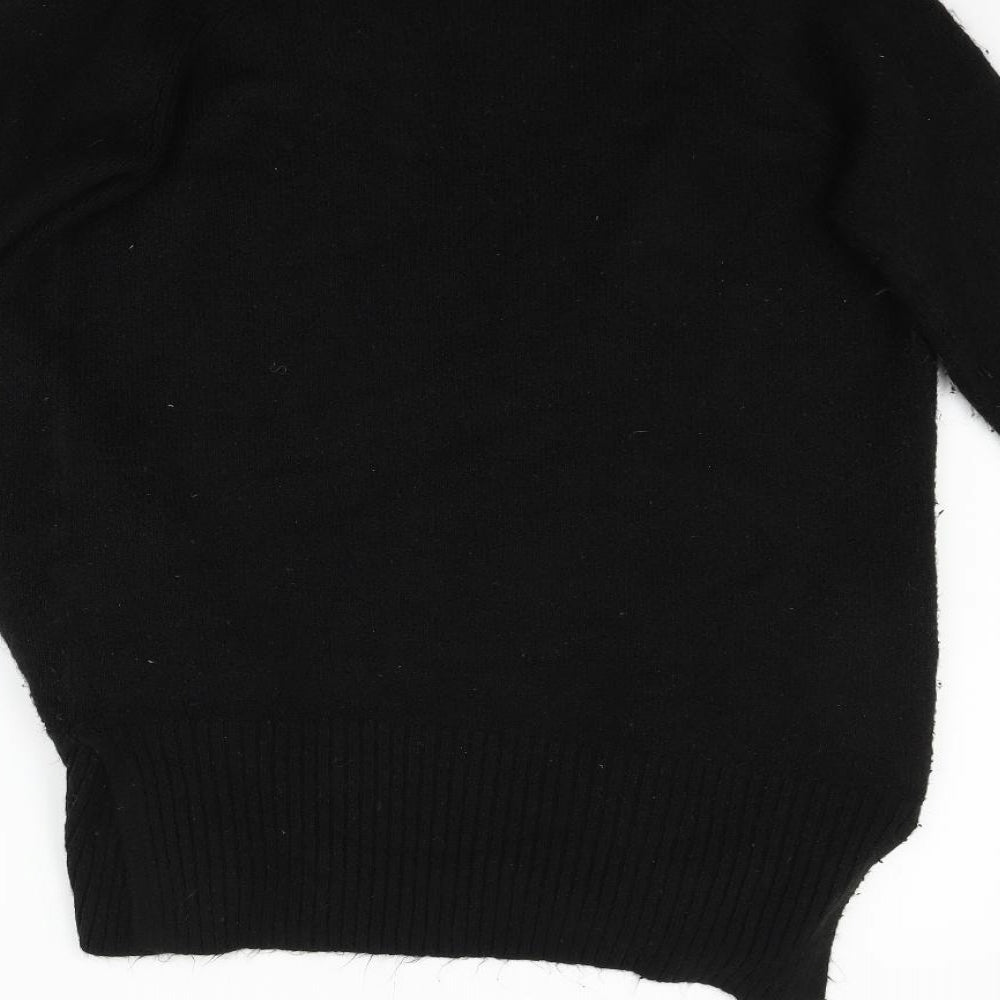 George Womens Black Cardigan Jumper Size S