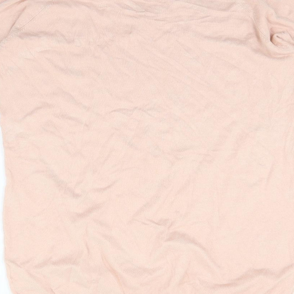 pm Womens Pink Jumper Dress Size L