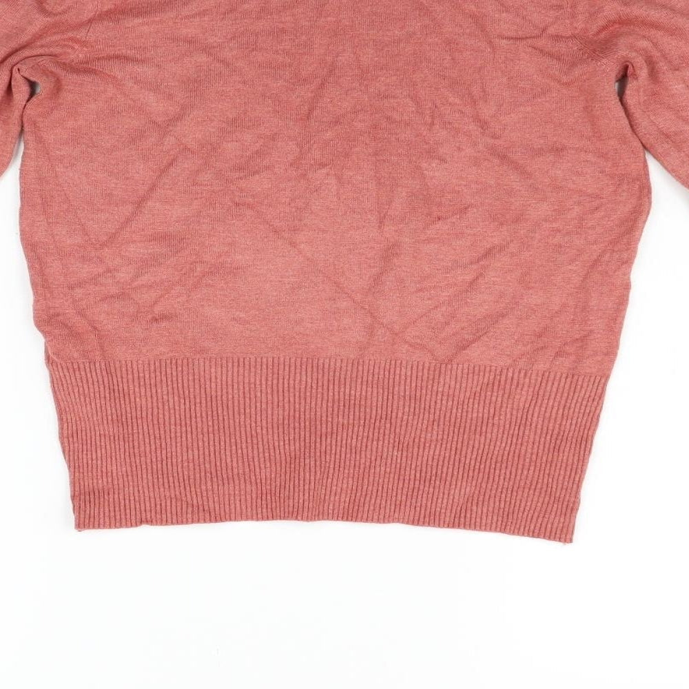 Marks & Spencer Womens Red Pullover Jumper Size 8