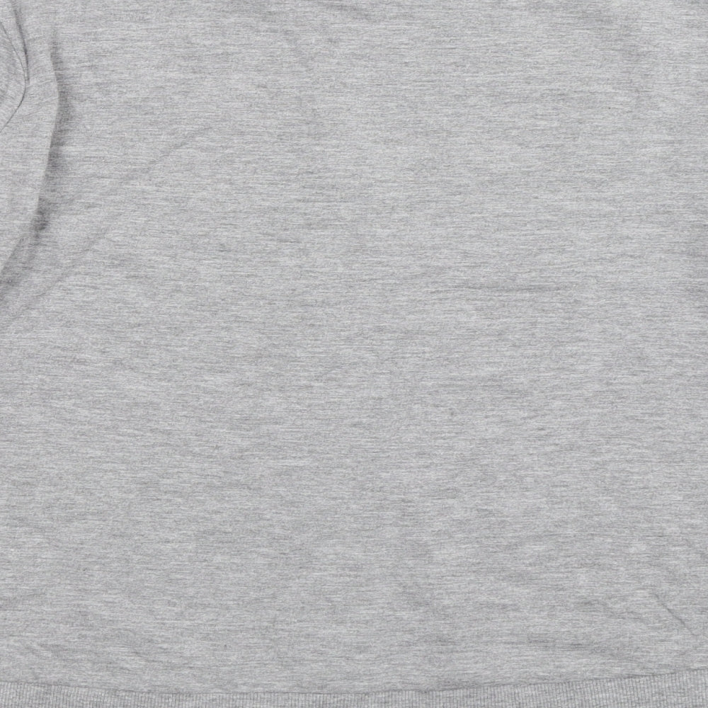 H&M Womens Grey Pullover Sweatshirt Size XS - christmas