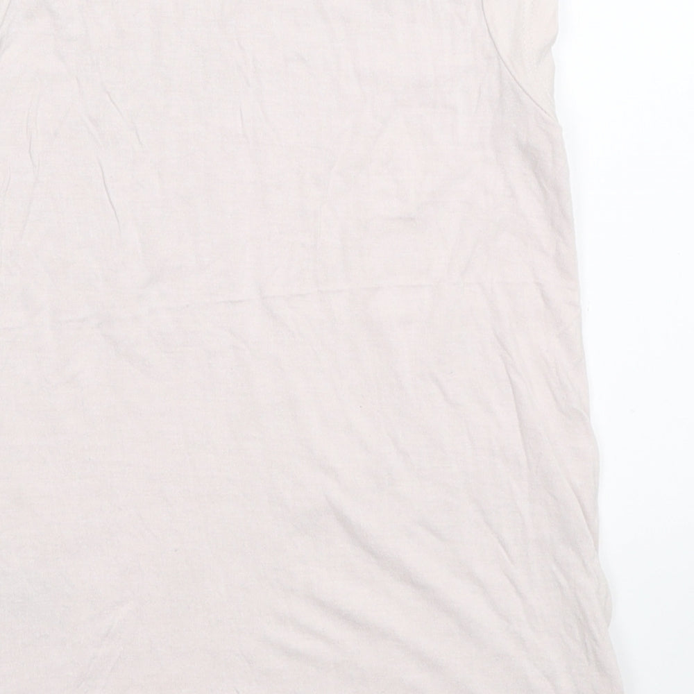 Marks & Spencer Girls Pink Basic T-Shirt Size 5-6 Years