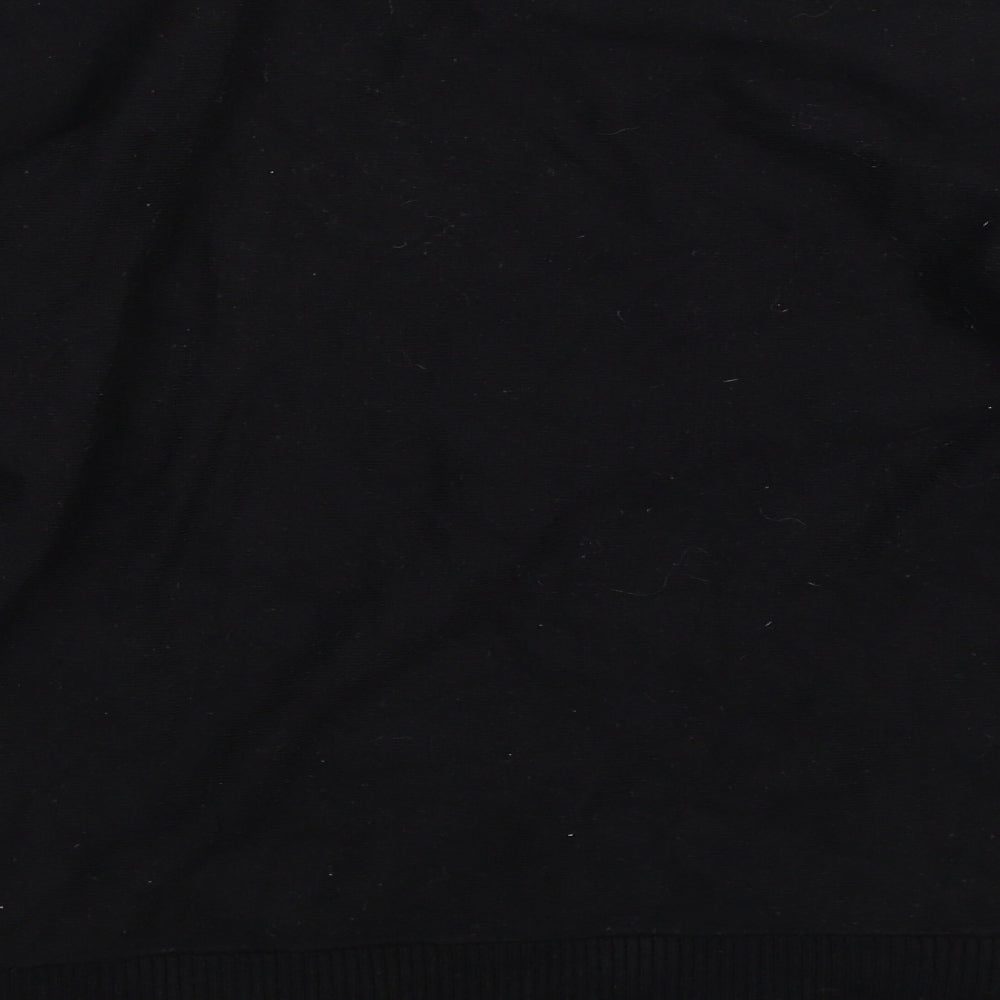 J.A.C. Womens Black Pullover Jumper Size 12