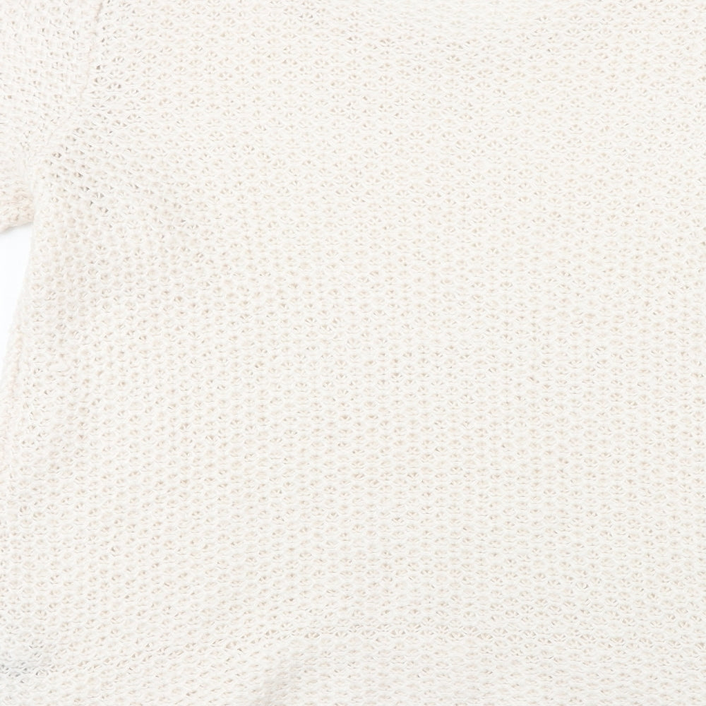 New Look Womens Beige Pullover Jumper Size 10