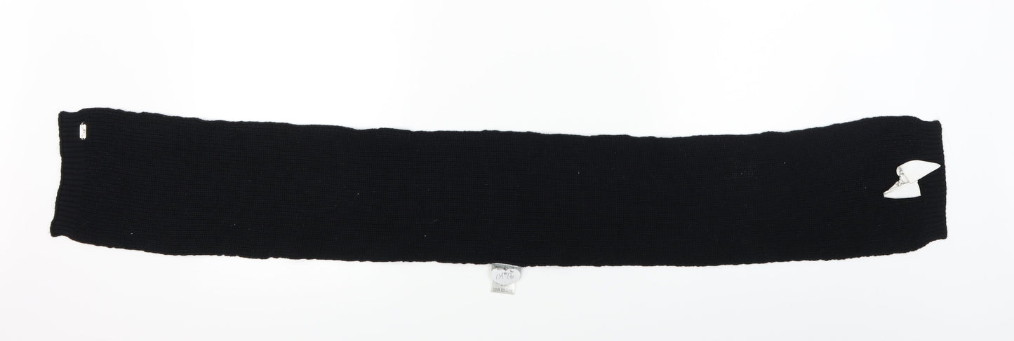 a.dee Womens Black Scarf