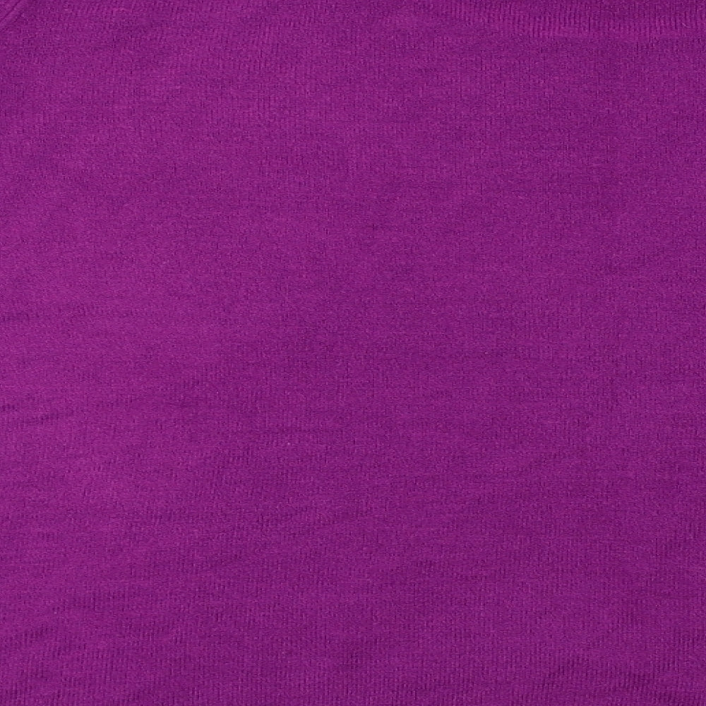 Bonmarché Womens Purple Pullover Jumper Size M
