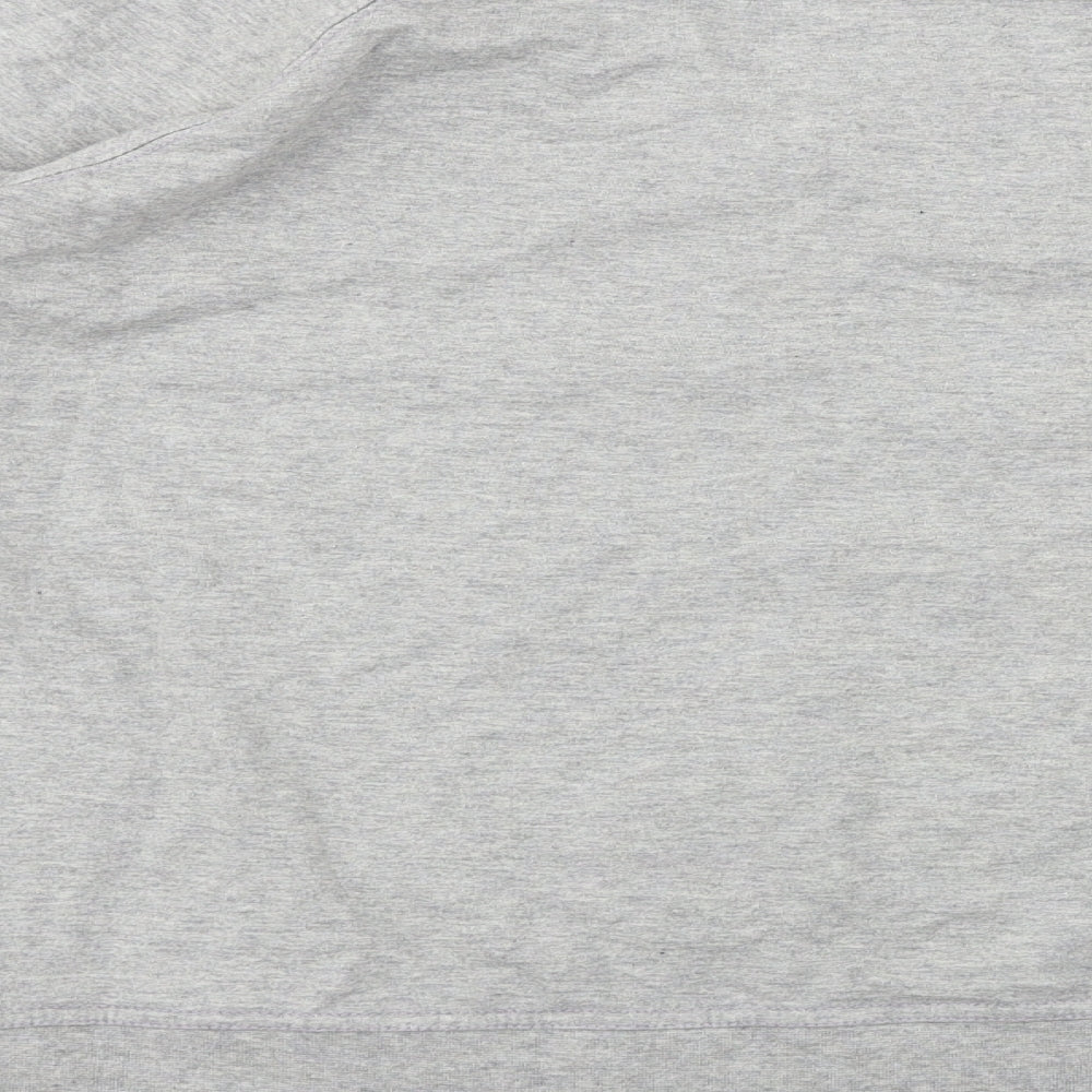 now on Womens Grey Floral Pullover Jumper Size XL
