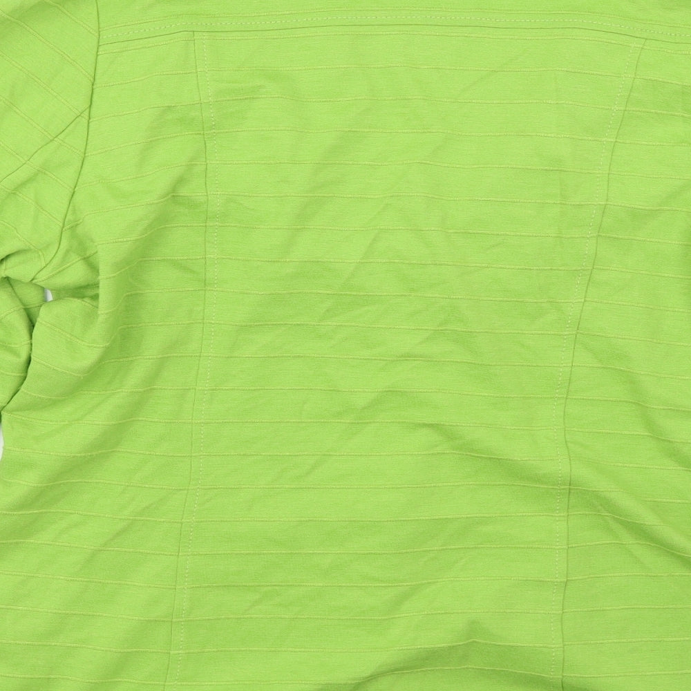 Sommermann Womens Green Cardigan Jumper Size 40