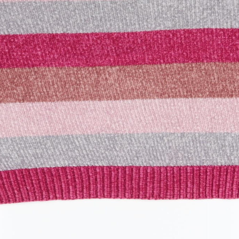 Romeo Juliet Womens Multicoloured Striped Pullover Jumper Size M